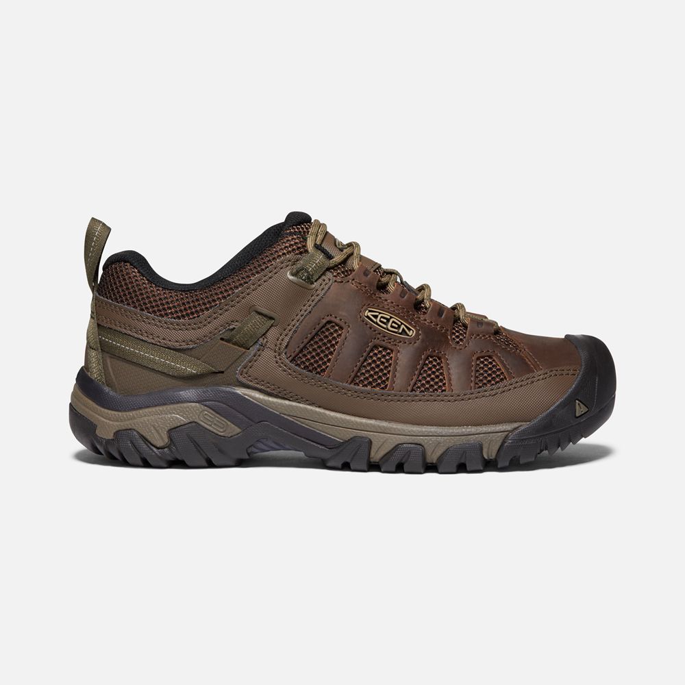 Keen Outdoor Ayakkabı Erkek Kahverengi/Siyah - Targhee Vent - Türkiye CKGU93602